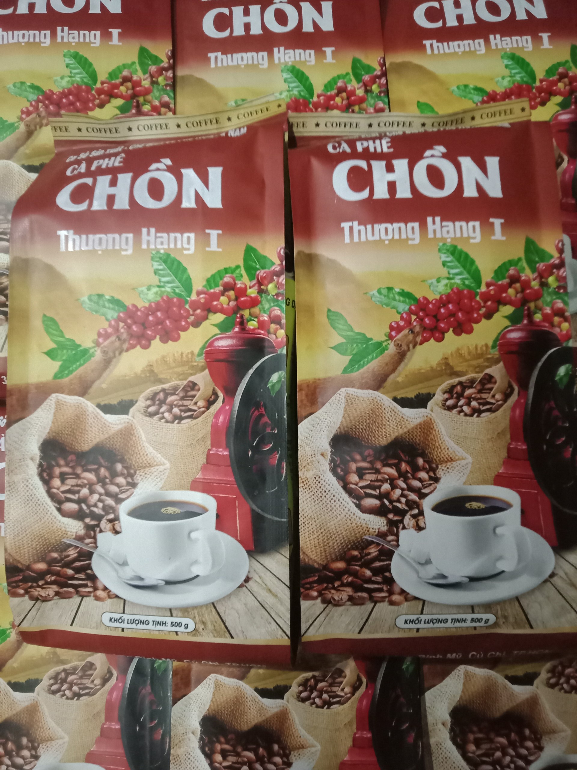 1 kg Cà phê Chồn Ban Mê Thuột Dak Lak ( 500g x 2 gói )