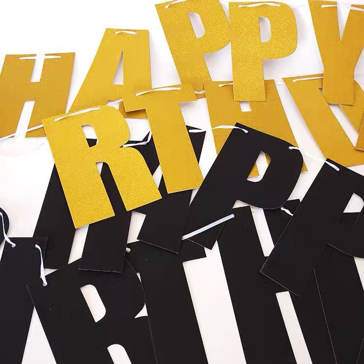 DÂY CHỮ HAPPY BIRTHDAY NHIỀU MÀU