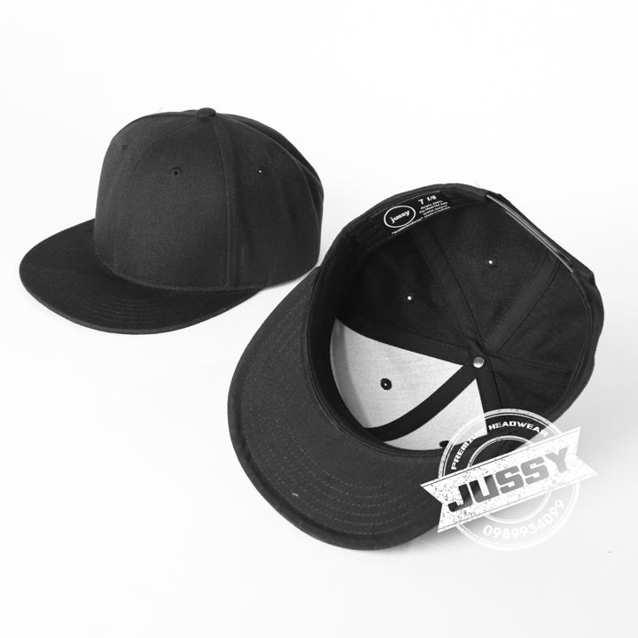 [HCM]MŨ SNAPBACK NAM THỜI TRANG TRƠN - ĐEN