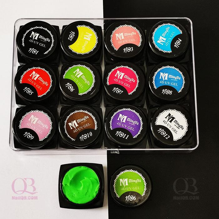 Gel vẽ móng 4D (gel nặn hoa) không cần lưu huỳnh