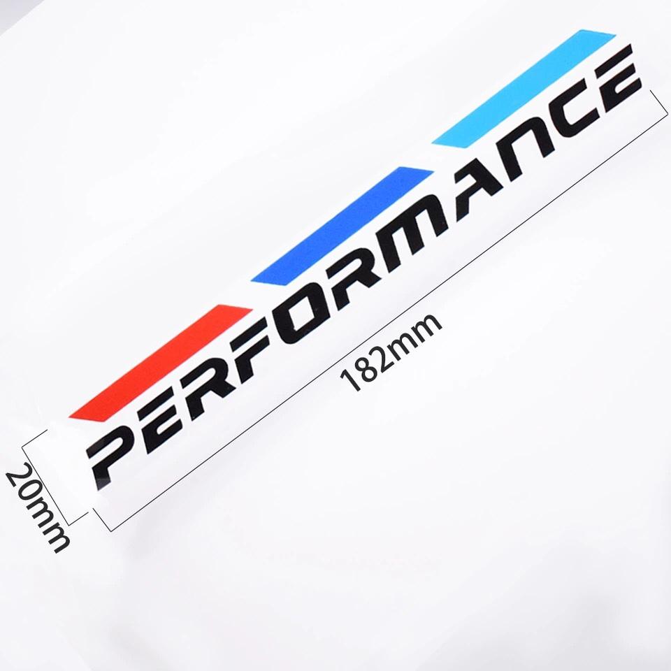 [HCM]Bộ 2 tem dán gương chiếu hậu ô tô Performance 02