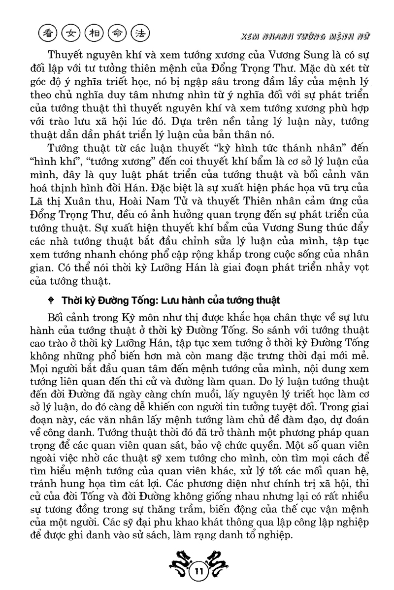 Xem Nhanh Tướng Mệnh Nữ - Từ Liêm