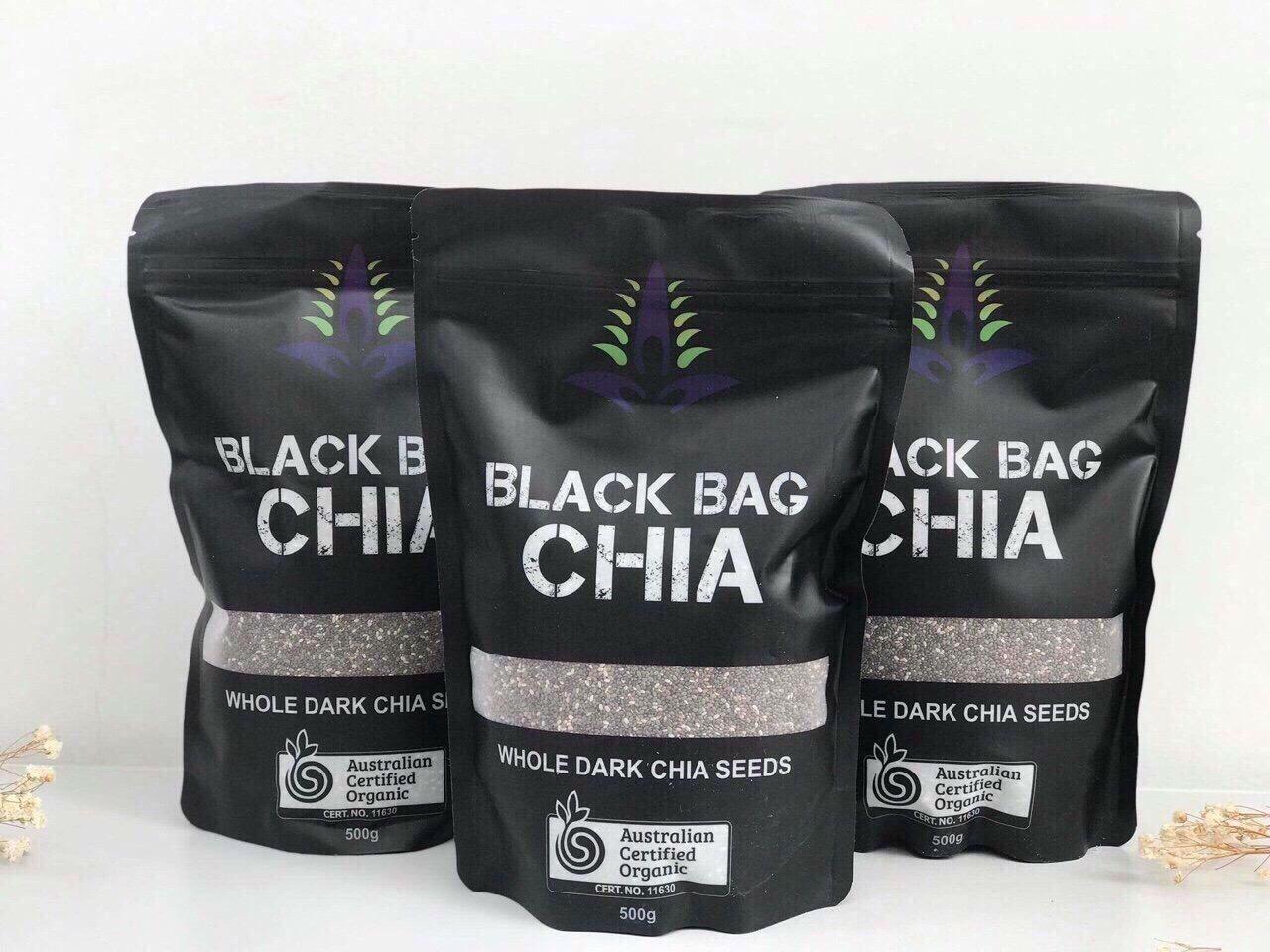 [HCM][DATE 2022] Hạt Chia Đen Úc Black Bag Chia 2kg