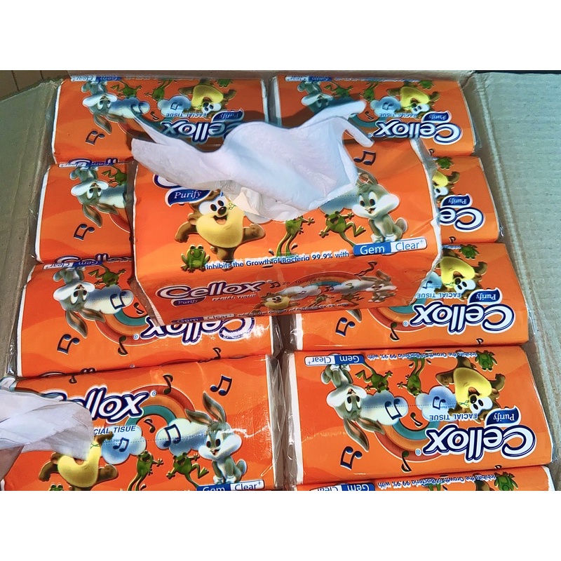 Giấy lụa rút Cellox 260 tờ 2 lớp - hàng Thái Lan