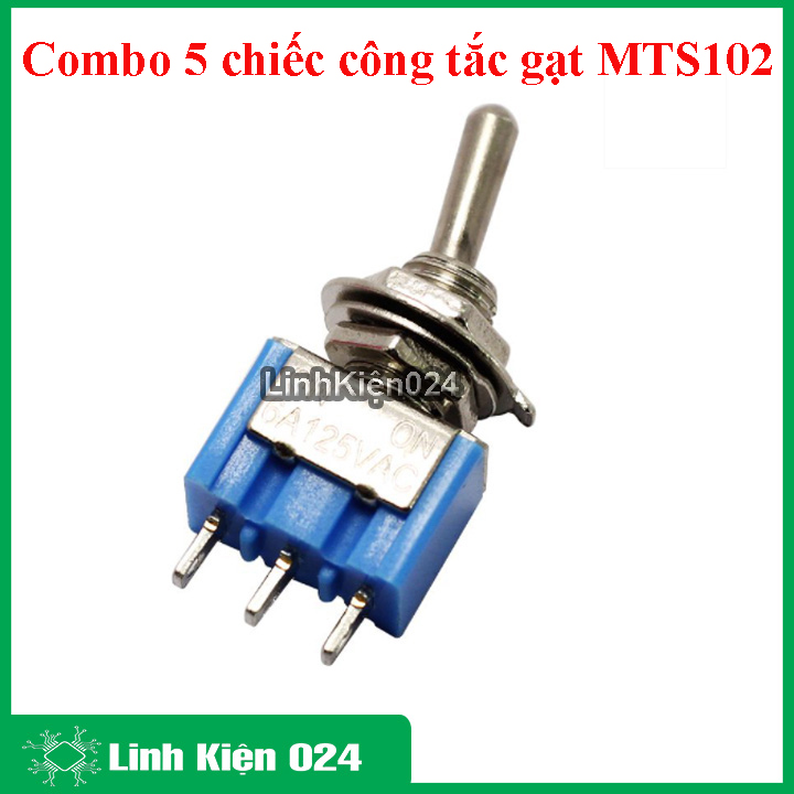 Bộ 5 chiếc Công Tắc Gạt MTS 102
