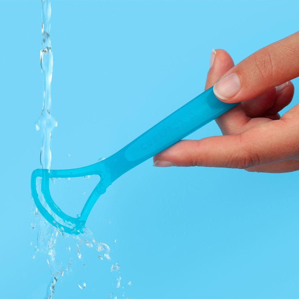 Dụng cụ vệ sinh lưỡi đôi Curaprox CTC 202 Thụy Sĩ