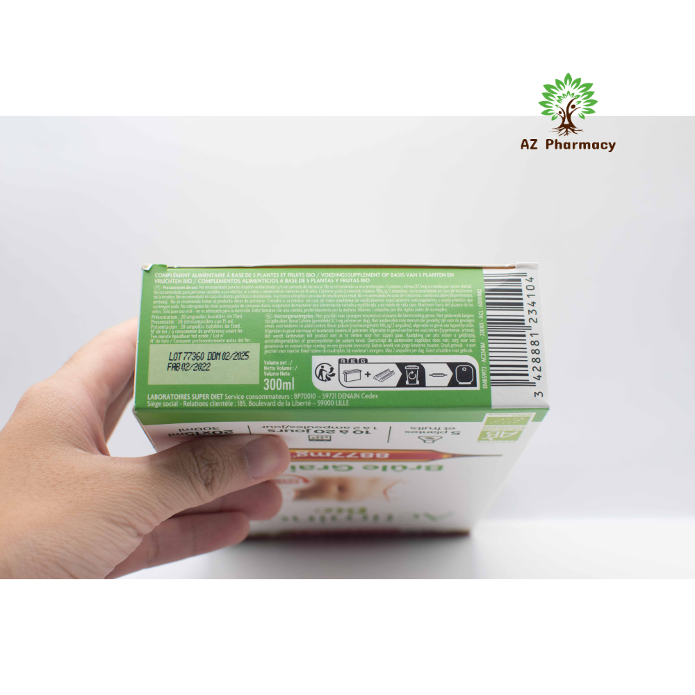 GIẢM CÂN SUPERDIET ACTIMINCYL BIO PHÁP, 20 ỐNG