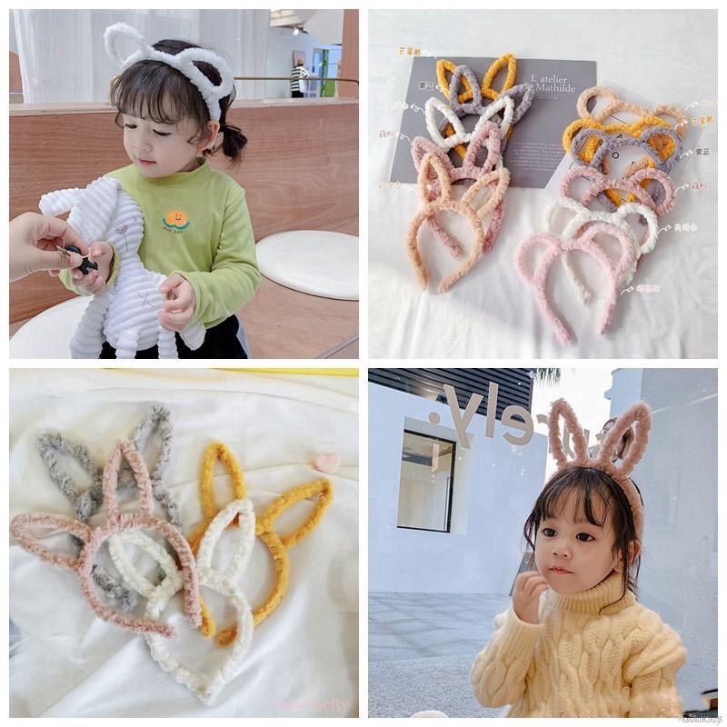 [HCM][Có sẵn] Cài tóc tai thỏ phối lông đáng yêu dành cho bé gái