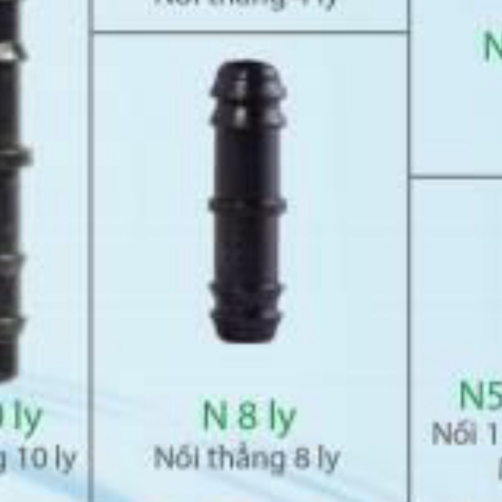 Bịch 100 nối thẳng ống 8 li