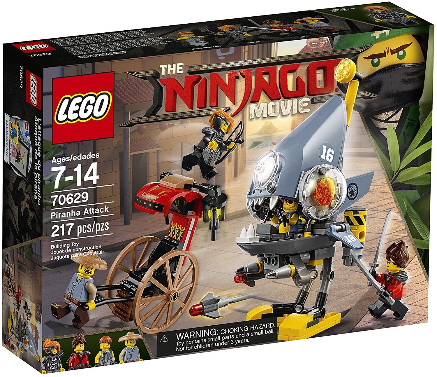 THE LEGO NINJAGO MOVIE - 70629 - PIRANHA ATTACK