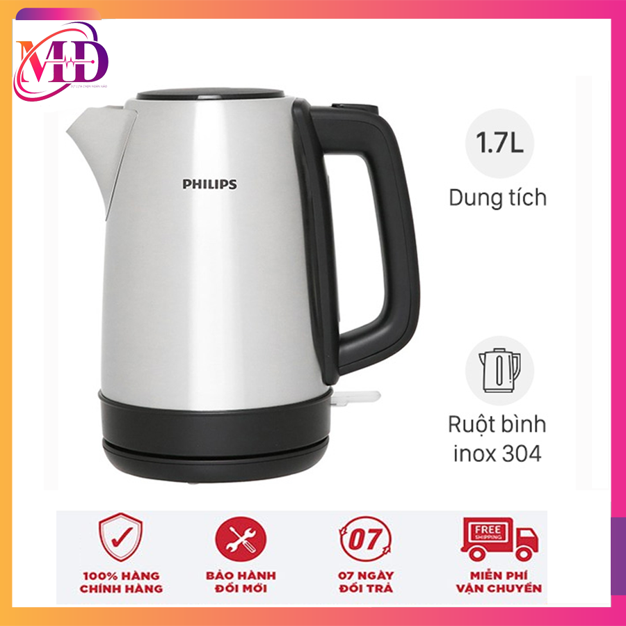 Bình đun Philips HD9350, dung tích 1.7L