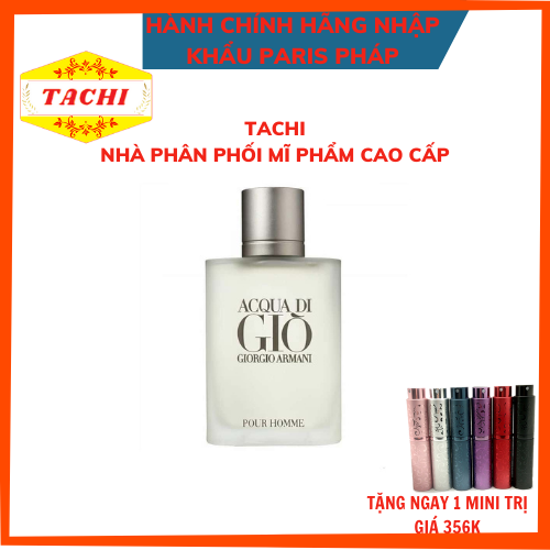 Nươc Hoa Nam GIÒ ARMANI EDT 100ml BAO TEST