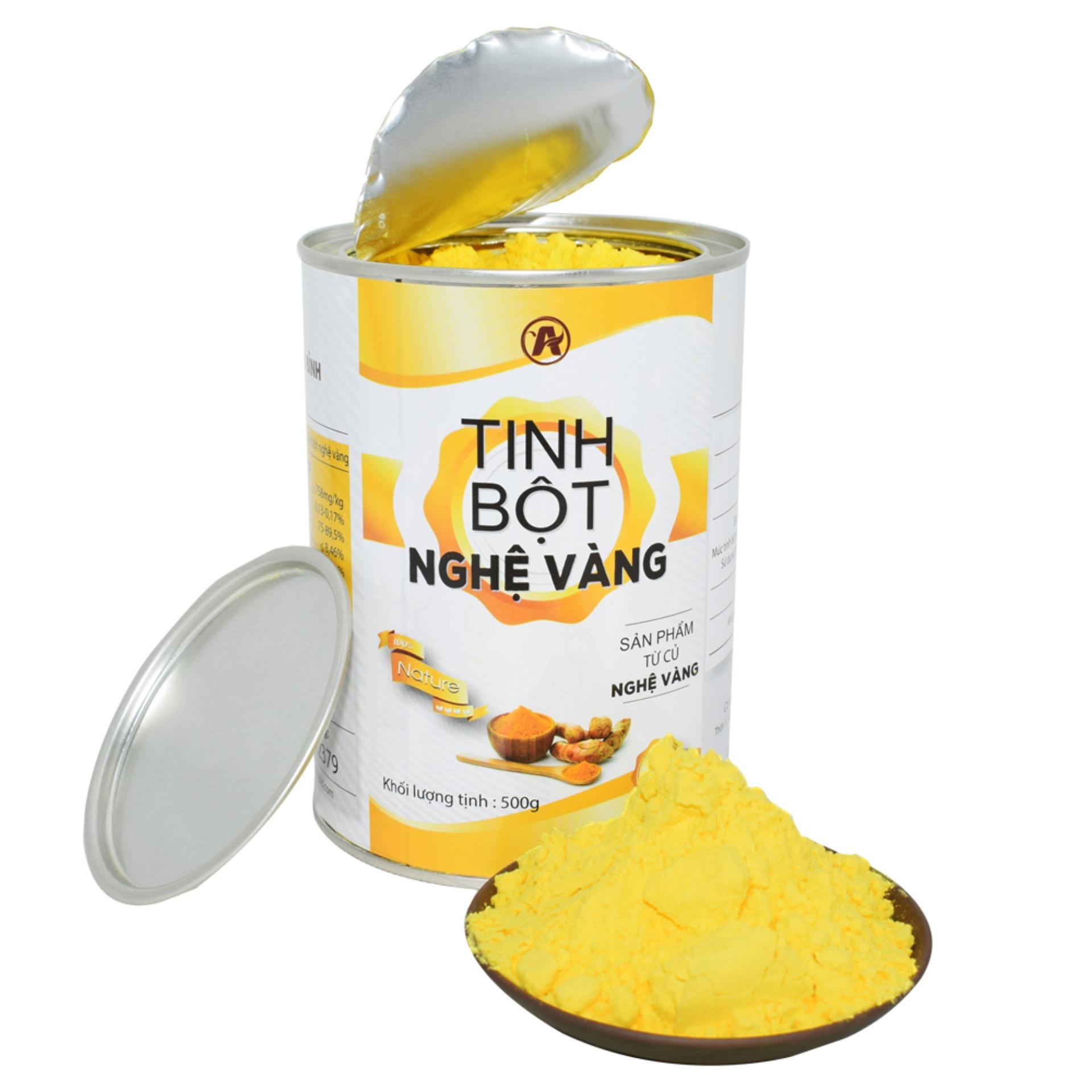 [HCM][1kg] Tinh bột nghệ vàng An Bình (2 lon)