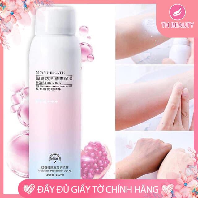 [Chính hãng] Xịt chống nắng Maycreate