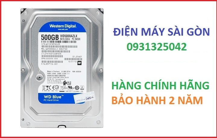[HCM]Ổ cứng HDD WD Blue 500GB