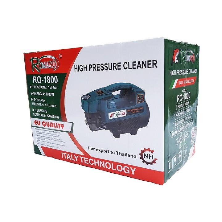 Máy Rửa Xe Romano 1800W RO-1800 + Bình Bọt & Phụ Kiện