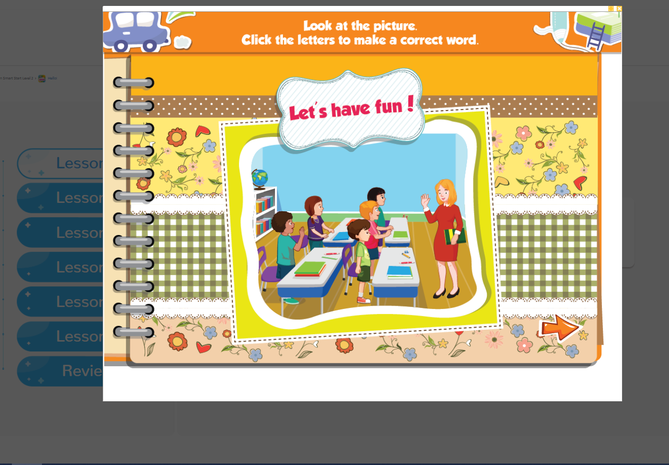 [E-BOOK] i-Learn Smart Start Level 2 Phần mềm trò chơi tương tác