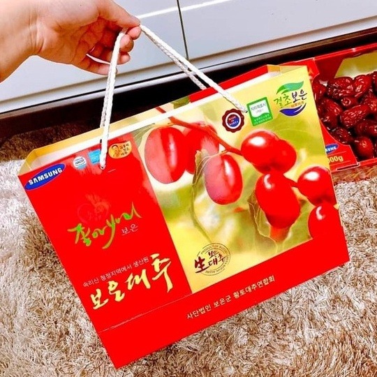 Táo đỏ khô hàn quốc/ tân cương (có video)