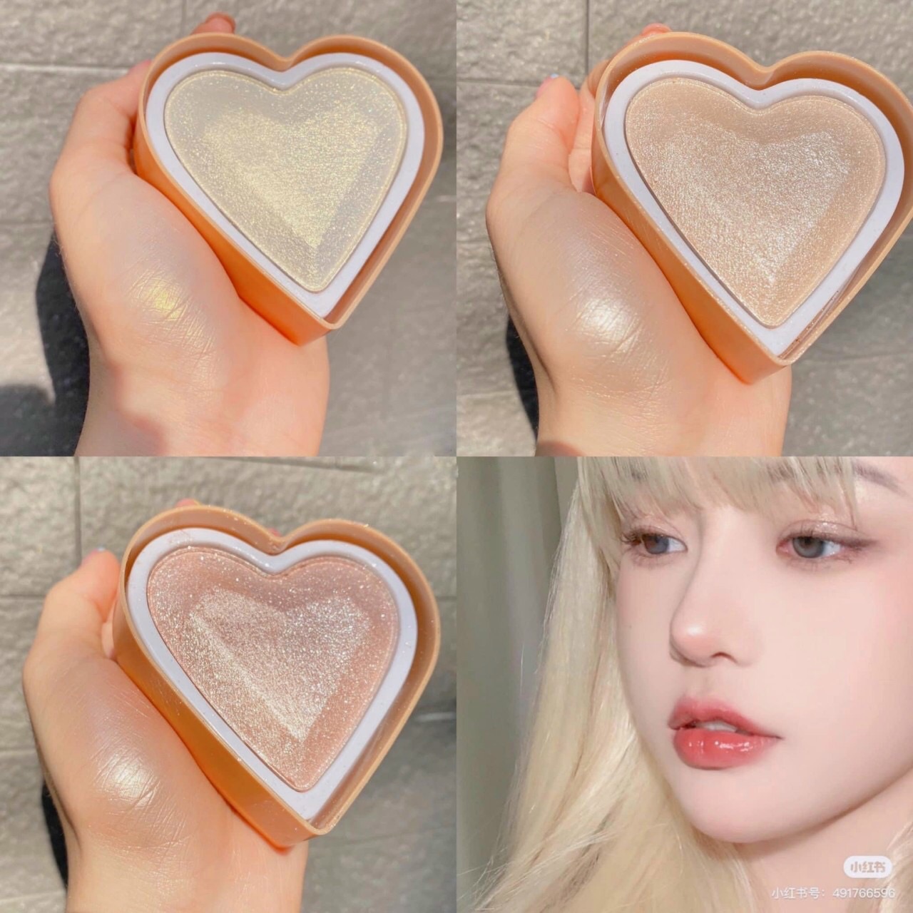 PHẤN BẮT SÁNG TRÁI TIM IMAN GLOW NICE