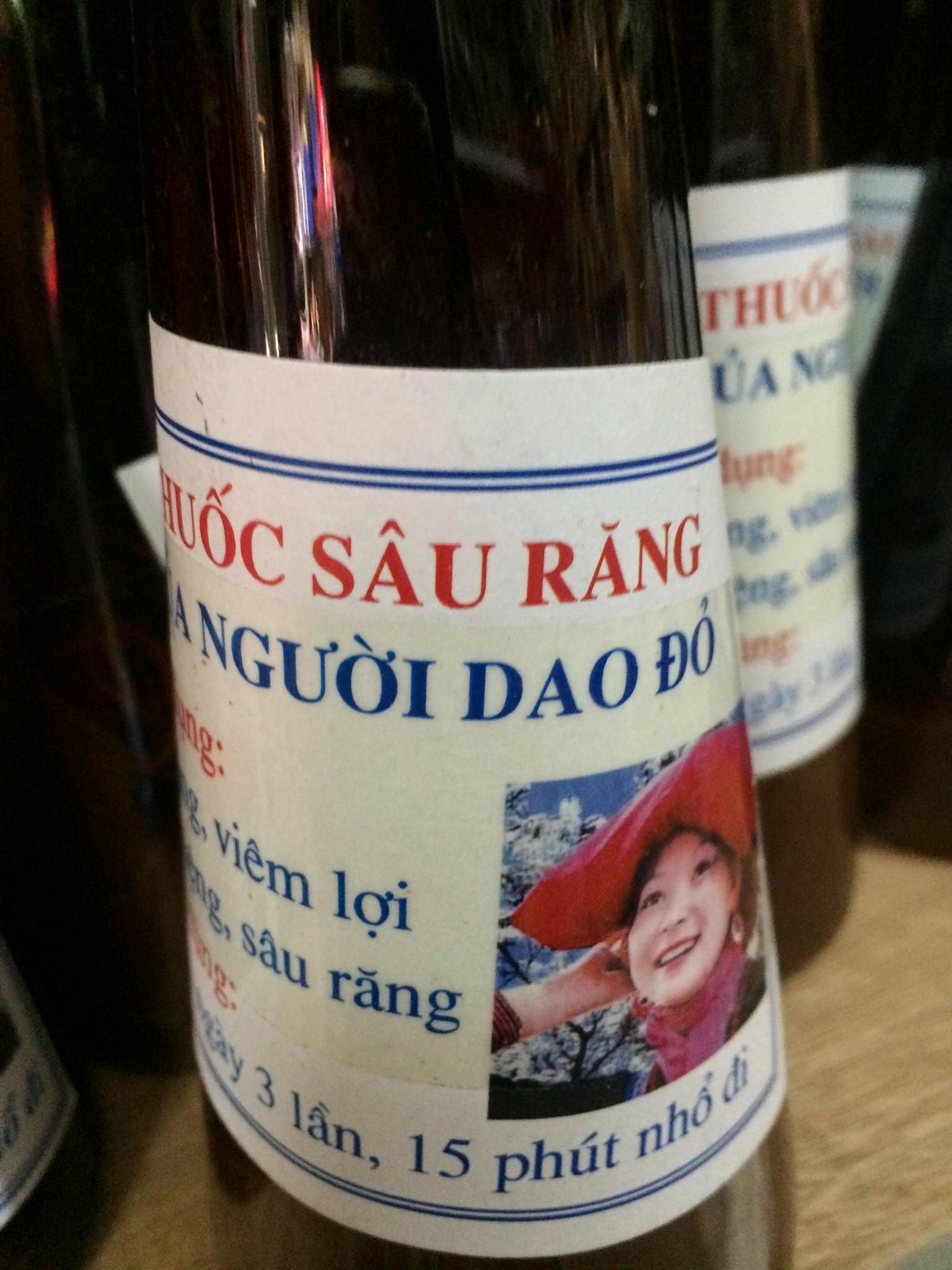 Thuốc sâu răng người dân tộc Dao đỏ