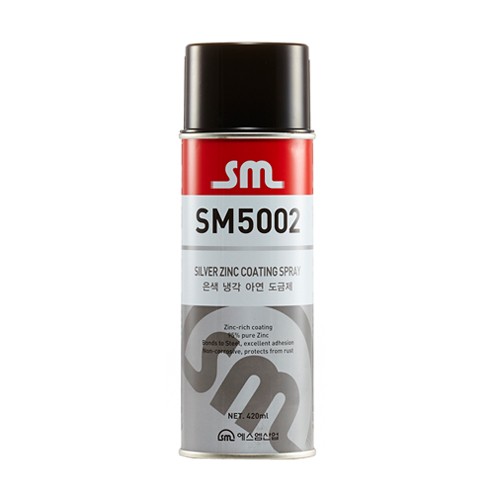 Sơn xịt mạ kẽm SM-5002 420ml Nurichem Hàn Quốc - SM5002 420ml