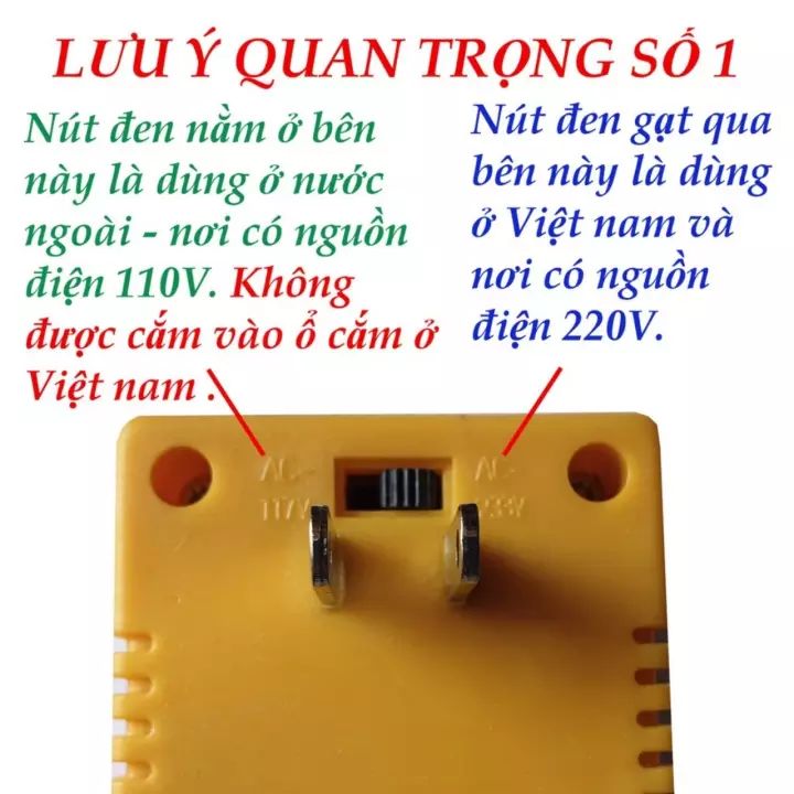 Cục chuyển điện 220V-110V (100W)