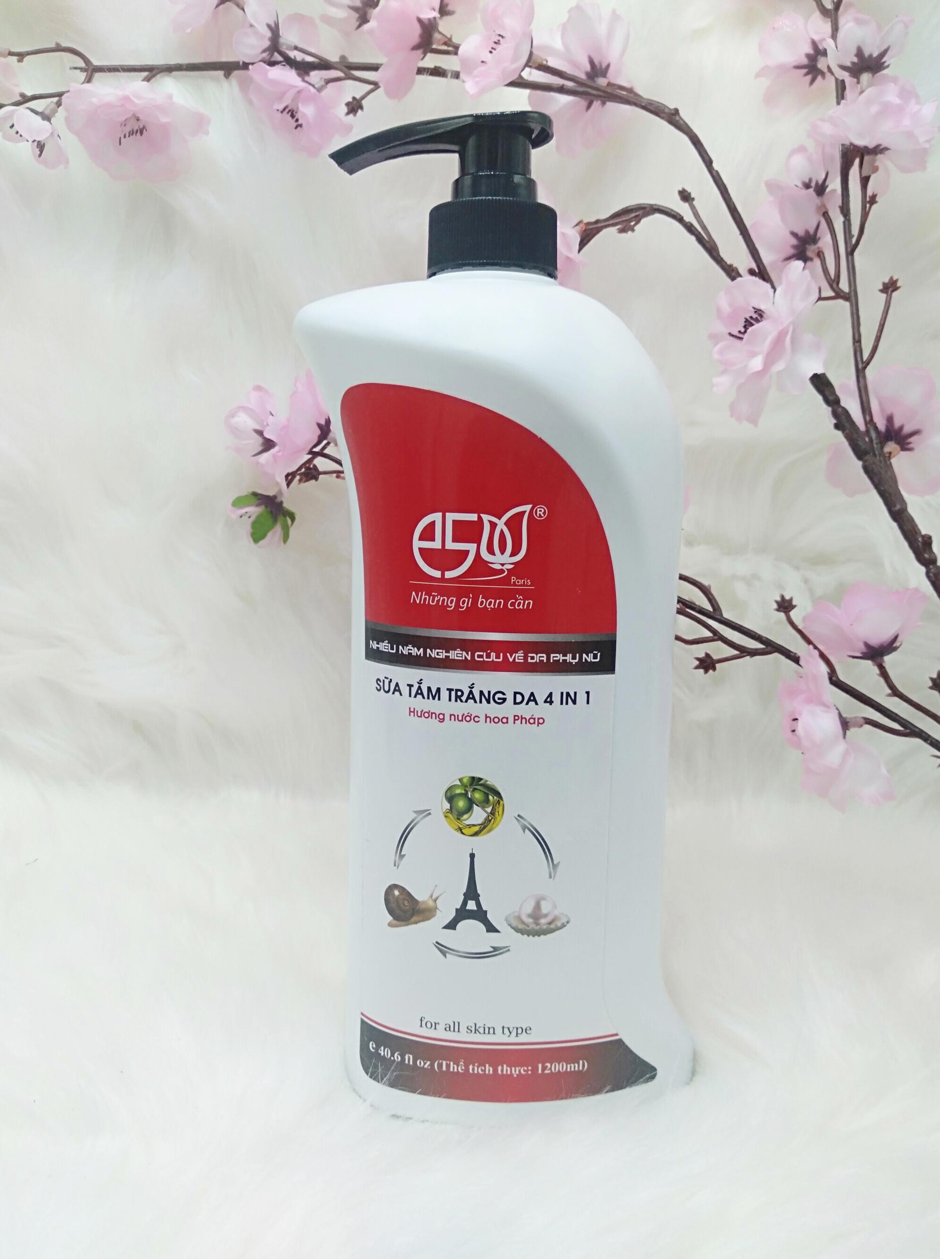 Sữa Tắm Trắng Da 4in E5