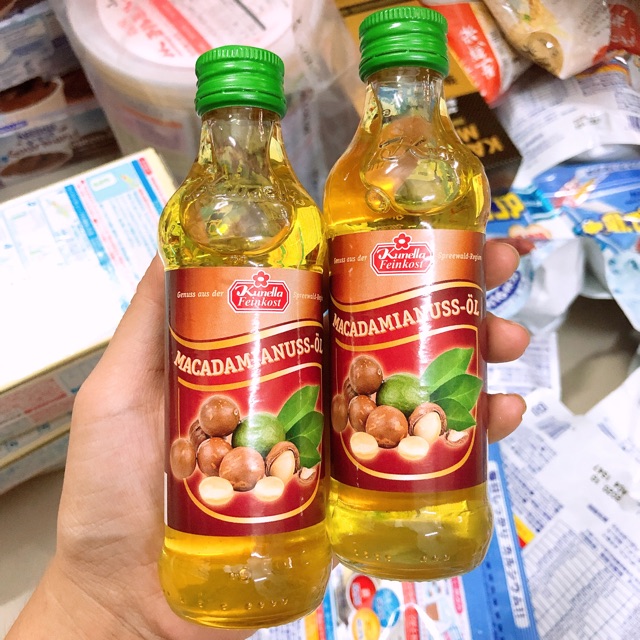 Dầu hạt Macca nguyên chất Kunella Đức 100ml  date 11/2020