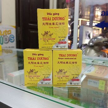 Dầu gừng Thái Dương chai 6ml