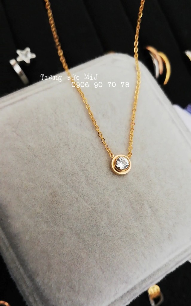 [Nhiều mẫu] DÂY CHUYỀN TITAN NỮ KHÔNG ĐEN GỈ _MÀU TRẮNG/VÀNG [Trang sức MiJ]
