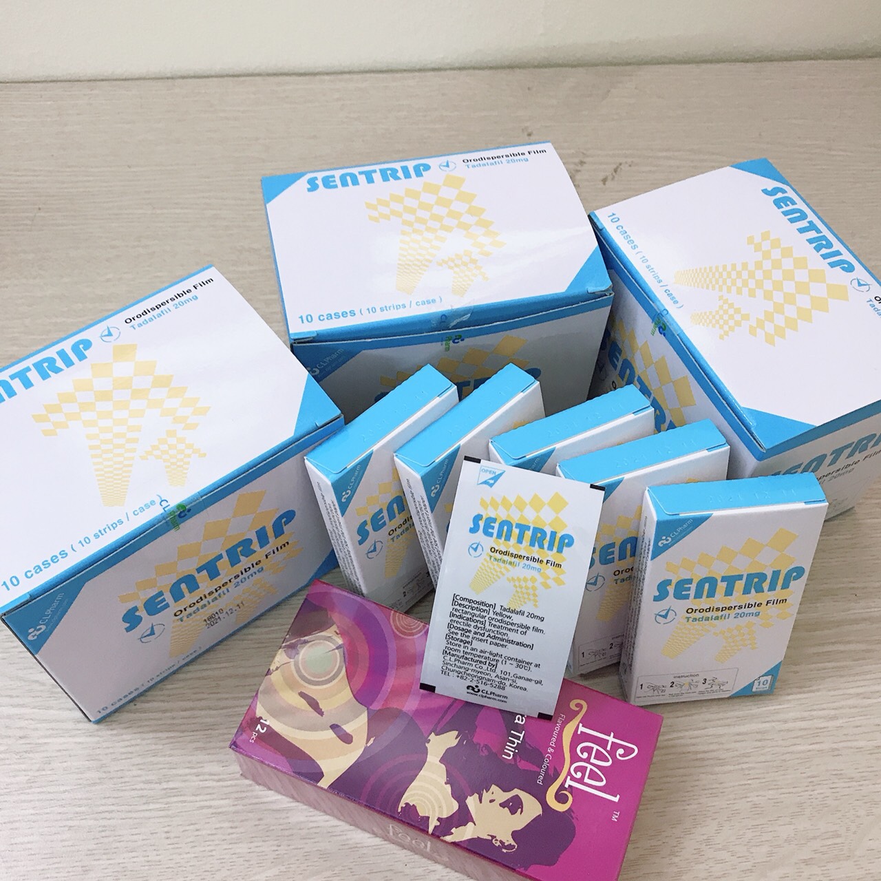 LẺ 1 Tem ngậm sentrip Hàn Quốc kéo dài thời gian quan hệ