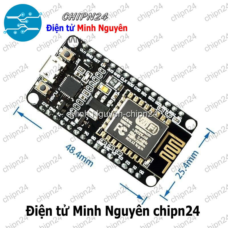 [1 cái] (A74) Module WIFI ESP8266 NodeMcu Lua CP2102