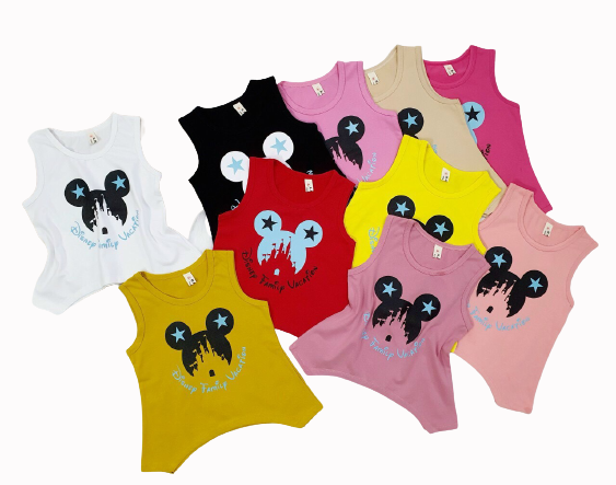 Áo thun bé gái từ 5kg - 20kg siêu cute