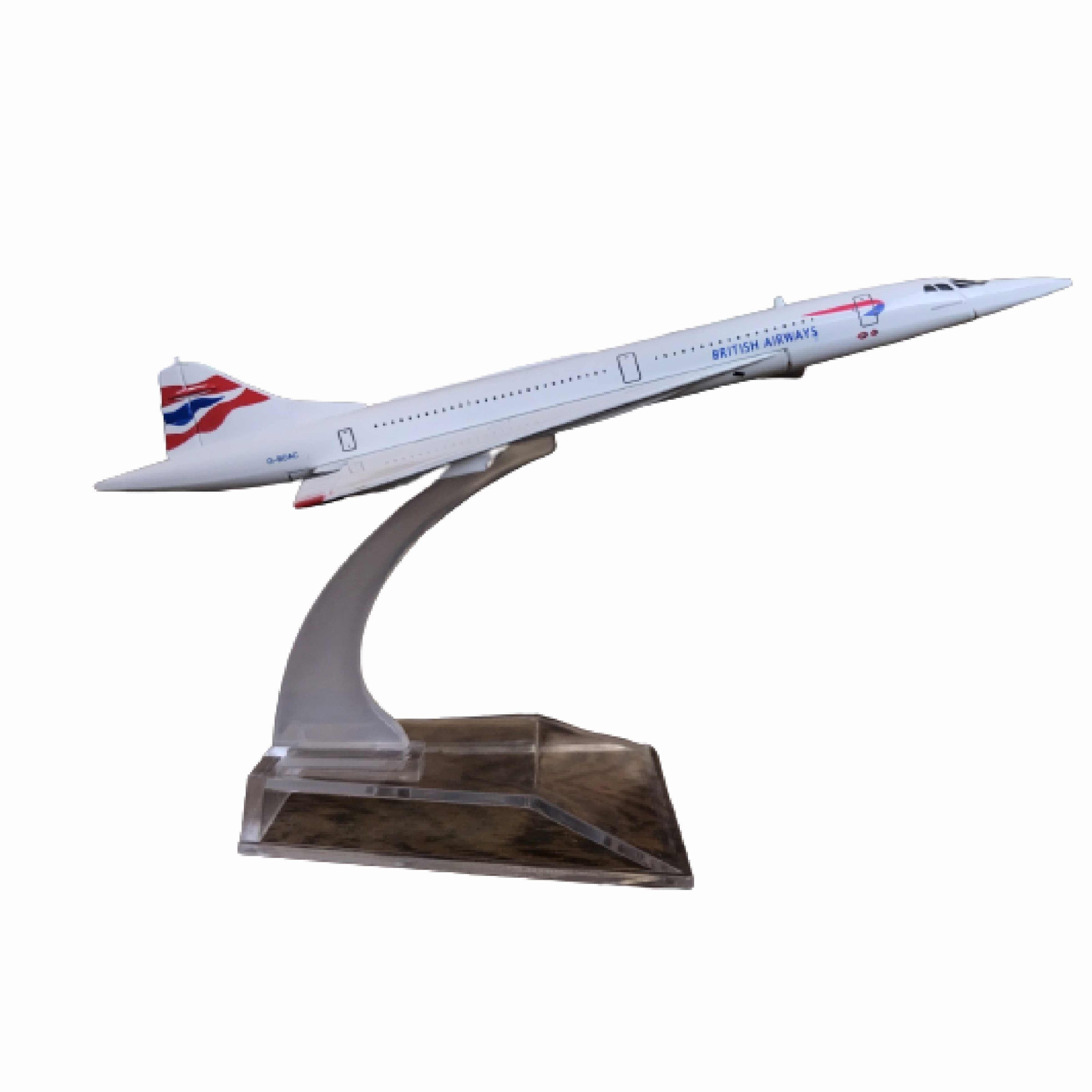 Mô hình máy bay Concorde 16cm MB16
