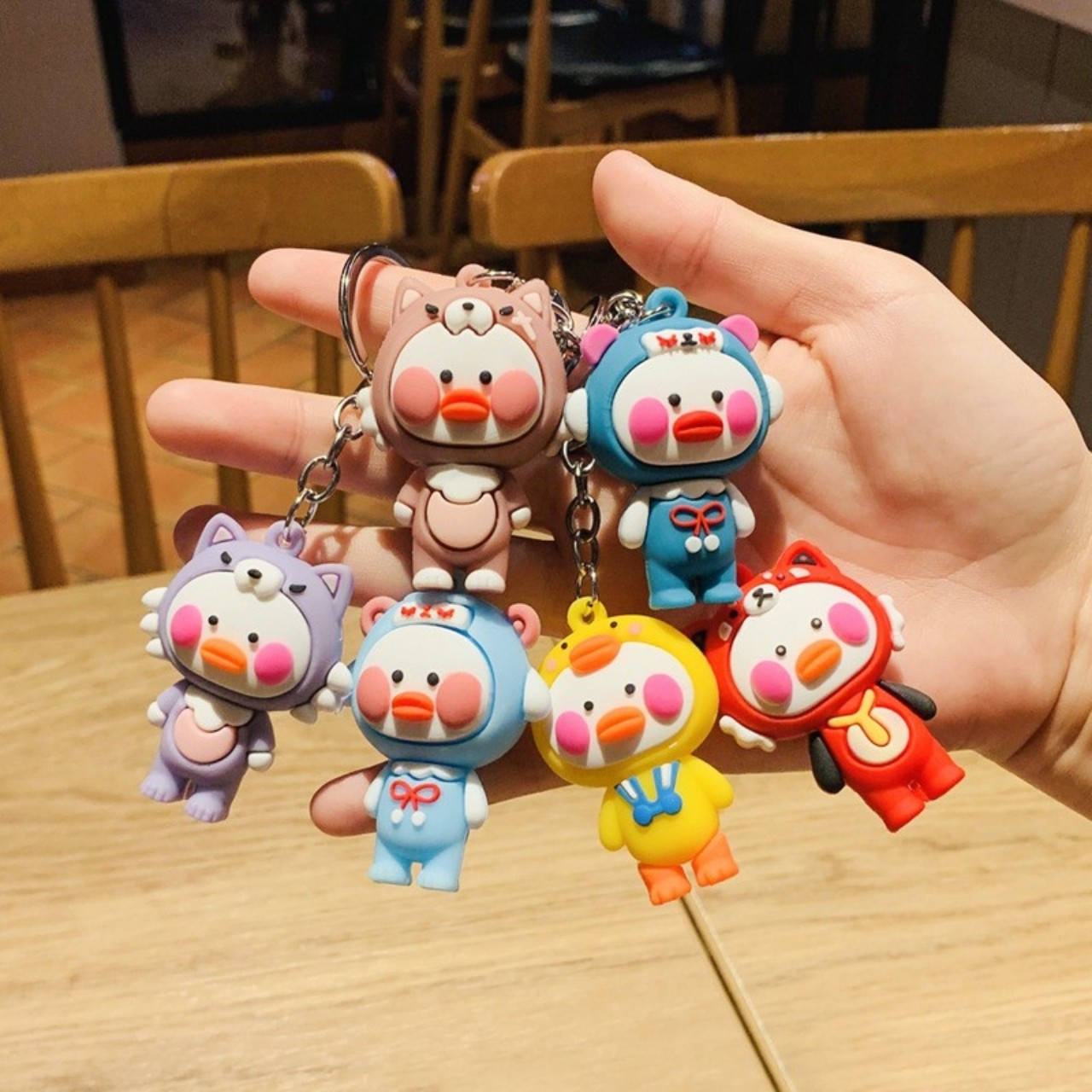 Móc khoá hình thú cute, móc khoá sillicon đẹp