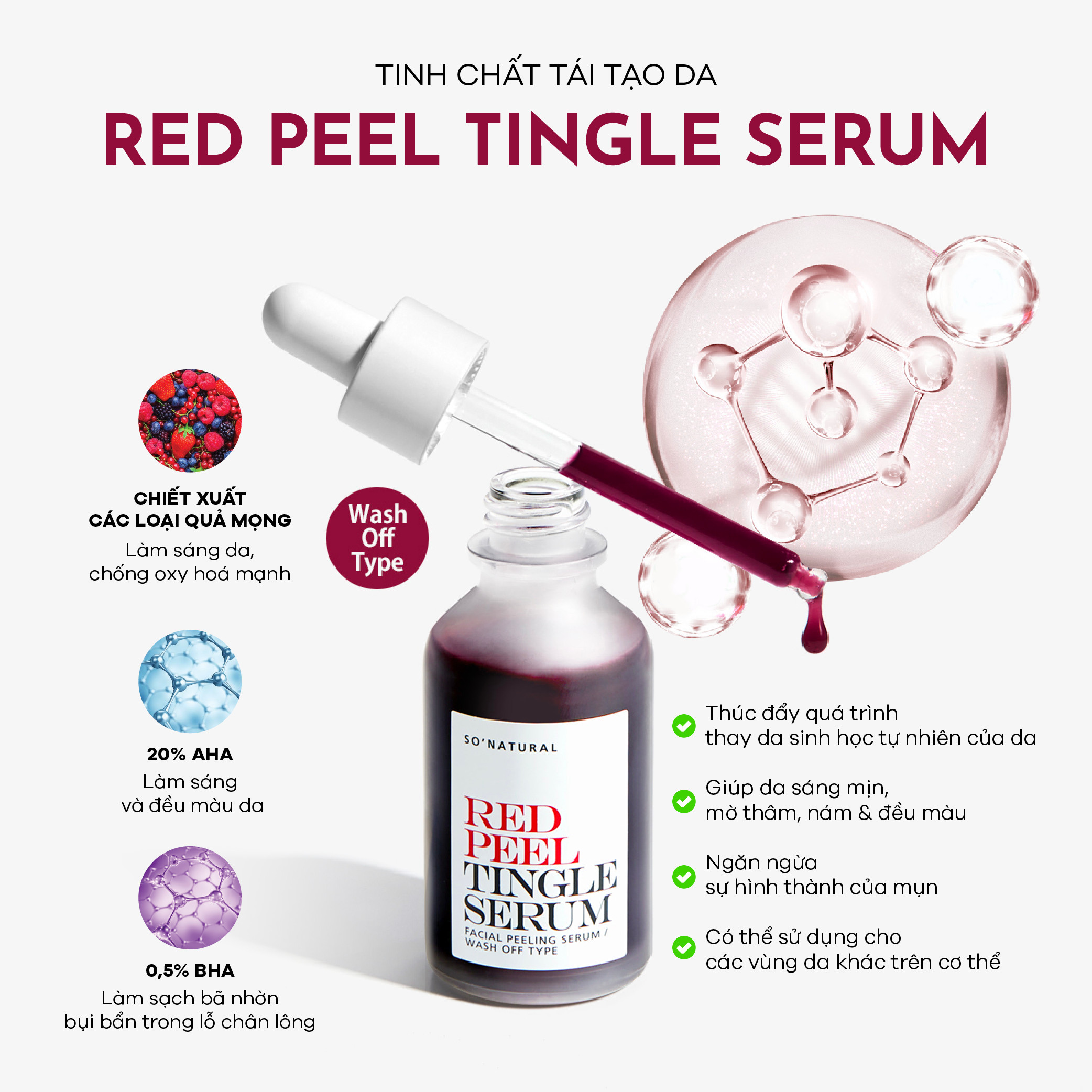 Combo Dưỡng Da Serum Red Peel 35ml Và Silk Collagen Ampoule