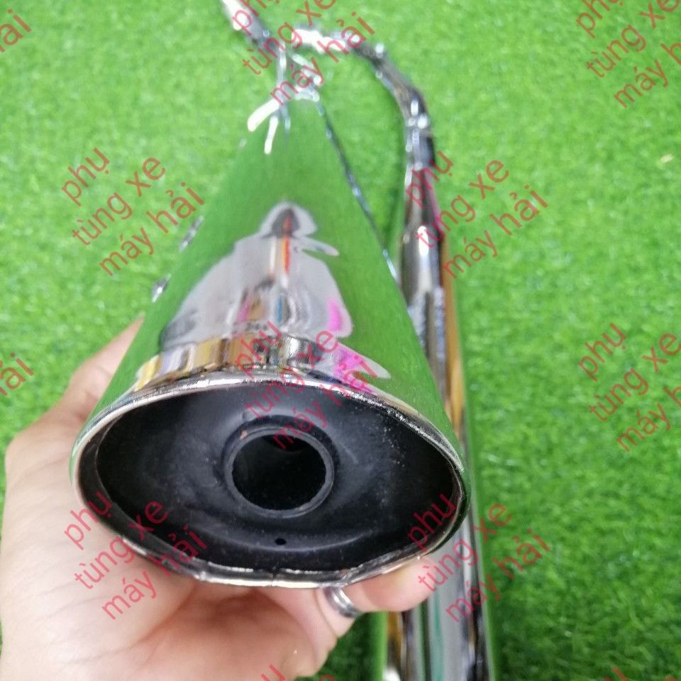 Exhaust wave Alpha small U-tail pipe bracket lightweight gasoline plug and quiet clip as zin for wave Alpha 2002 model no hth1160 MSP 2112