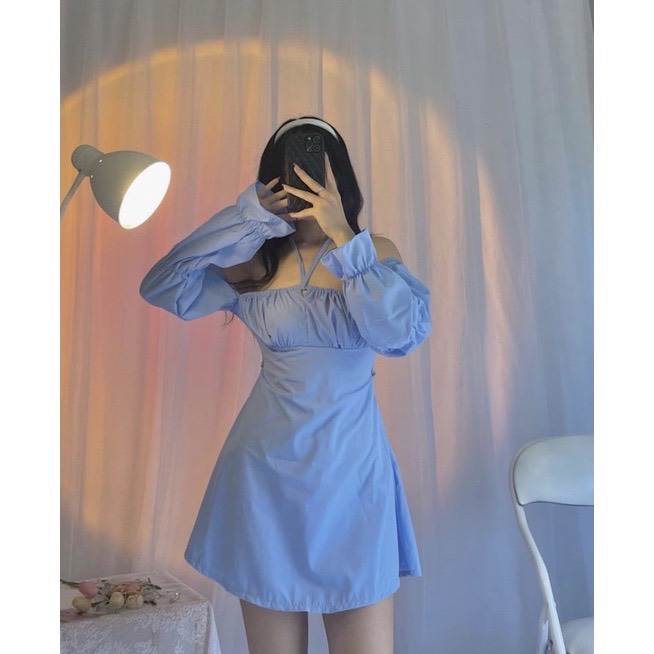 ĐẦM DÂY YẾM MAXI BO THUN