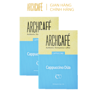 Combo 2 hộp Cappuccino Dừa - Cà phê hòa tan Archcafe (Hộp 12 gói x 20g) thumbnail