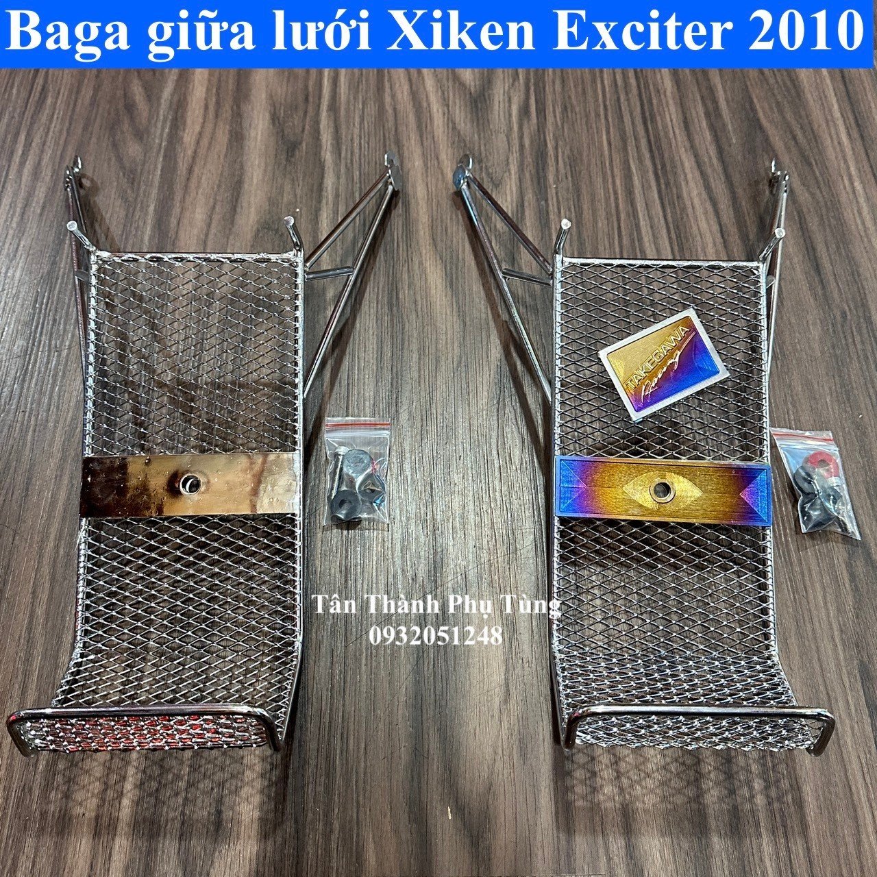 Baga giữa lưới xi ken Exciter 2010 kèm ốc