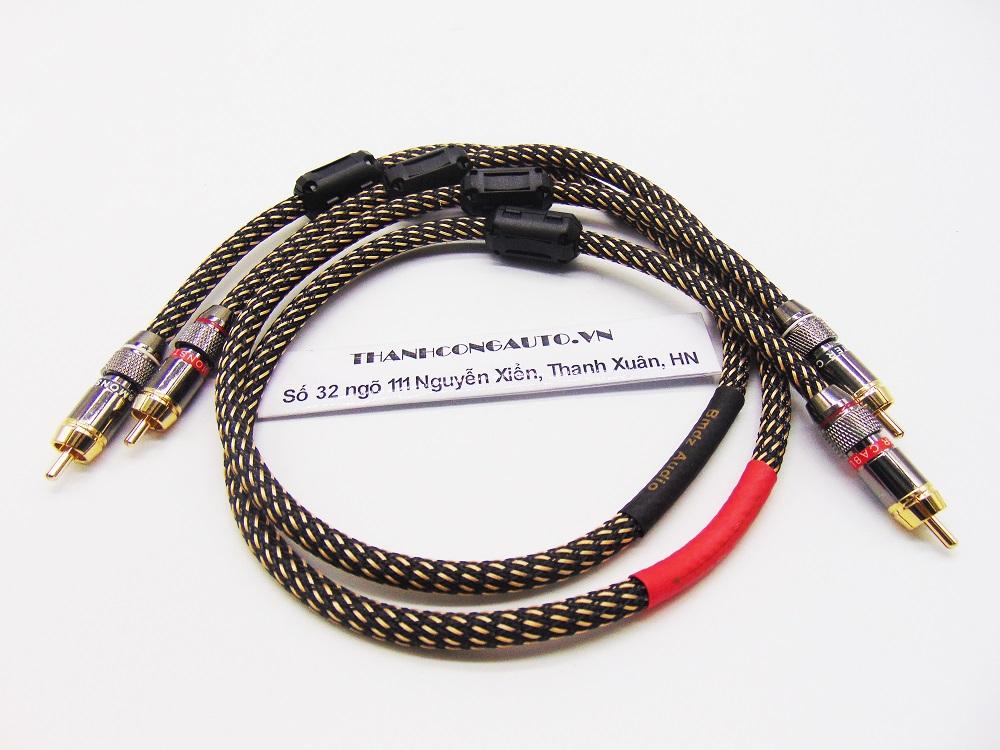 DÂY TÍN HIỆU AUDIO RCA chống nhiễu MONSTER STANDARD 100 dài 0.8m