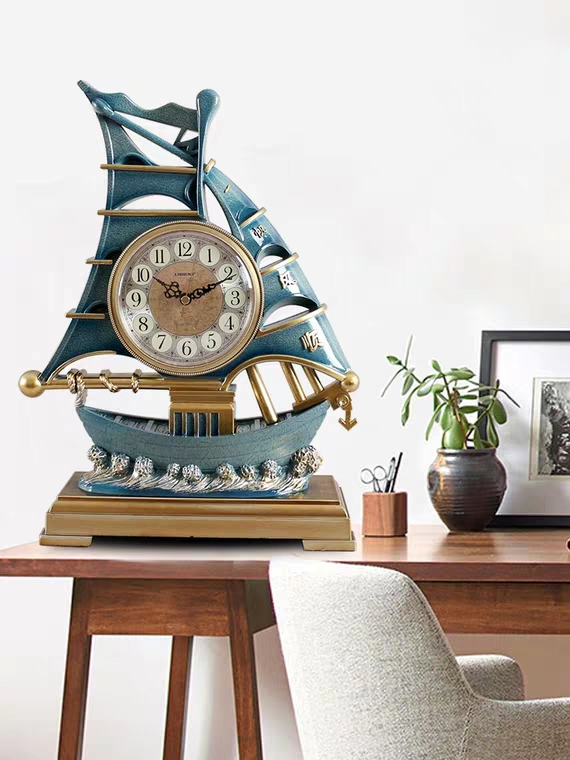 Đồng hồ để bàn thuận buồm xuôi gió DH05