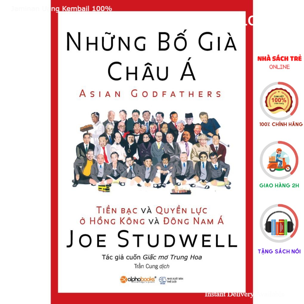 Sách alphabooks - những bố già châu á