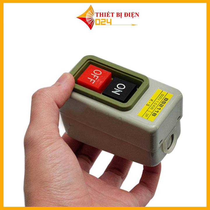 Công Tắc Nút Nhấn 3 Pha 380V 2.2KW BS216B