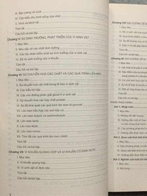 Giáo trình Vi Sinh Học