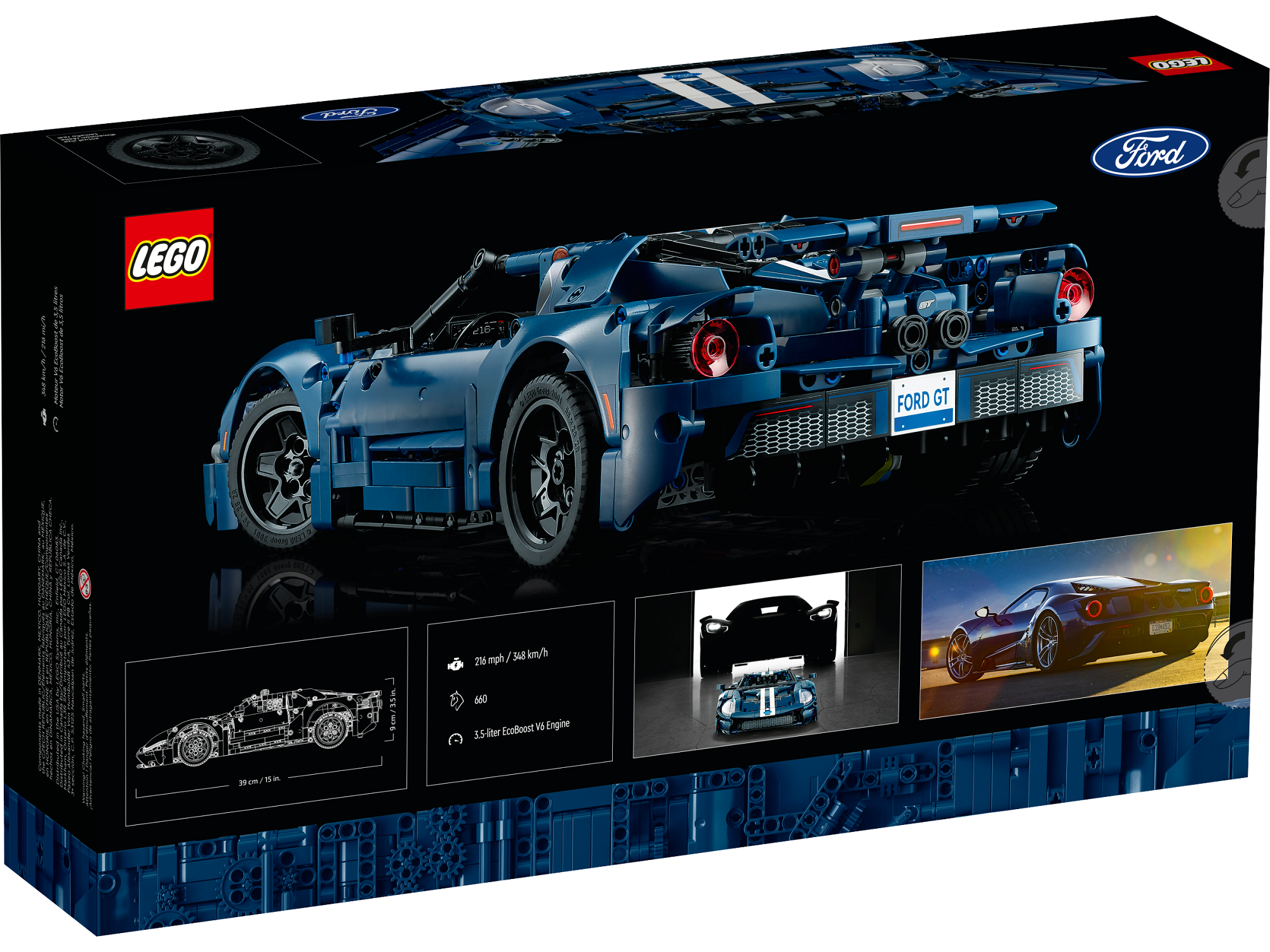 [HAPPY BRICKS] LEGO  TECHNIC - 42154 - FORD GT 2022