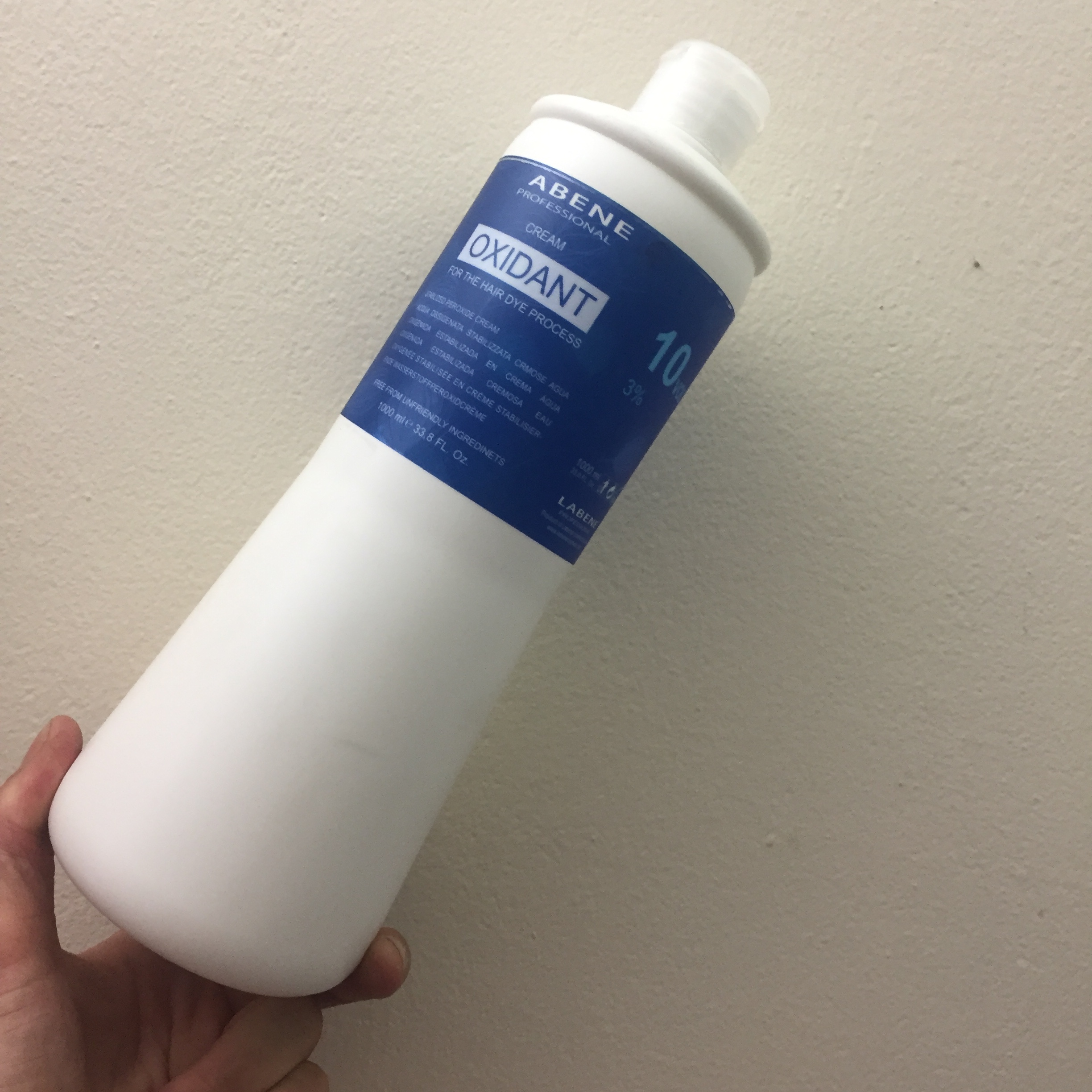 Oxy trợ nhuộm không rát da đầu labene 1000ml