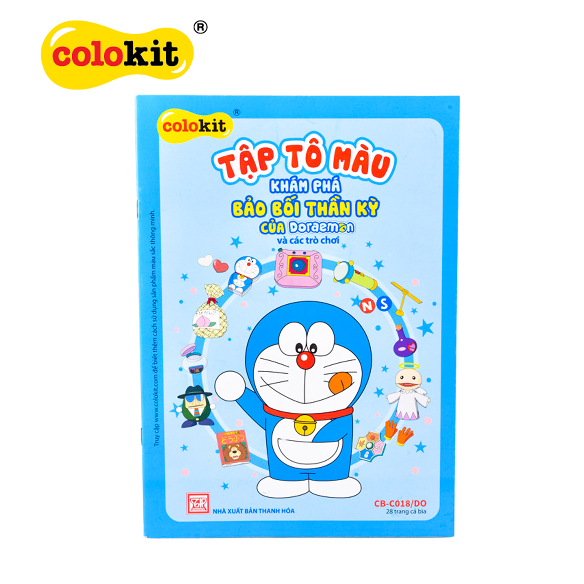 Tập tô màu Colokit CB-C018/DO
