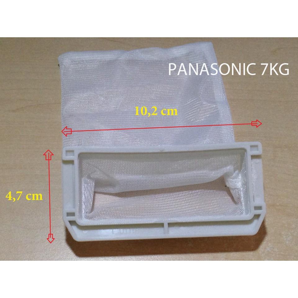 Túi lưới lọc cặn máy giặt Panasonic vát 2 đầu