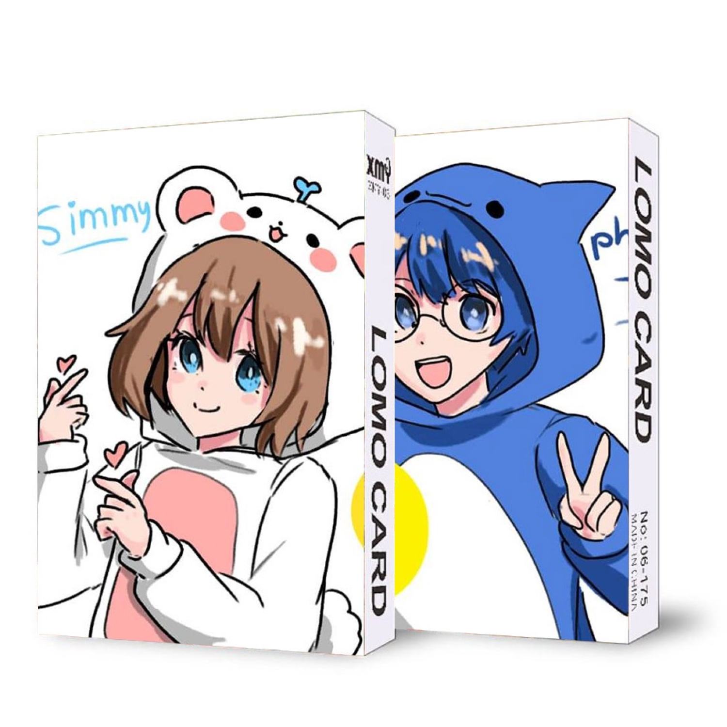 ( không kèm hộp ) Ảnh lomo IN HÌNH Hero Team ver chibi thần tượng 30 tấm